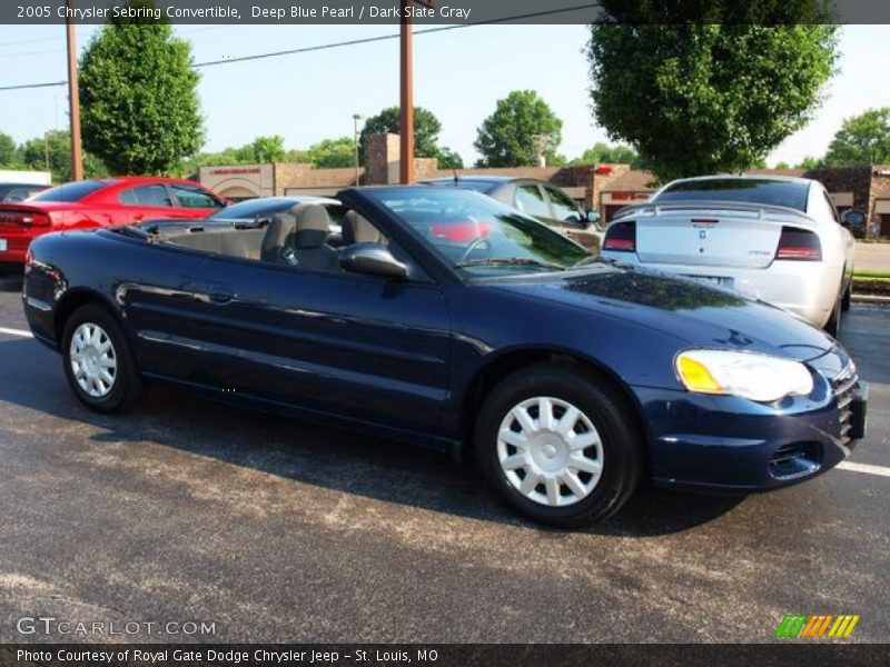  2005 Sebring Convertible Deep Blue Pearl