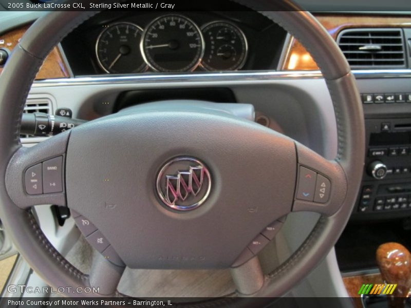 Sterling Silver Metallic / Gray 2005 Buick LaCrosse CXL