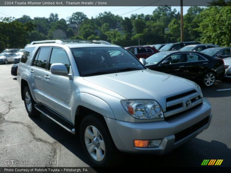 Titanium Metallic / Stone 2004 Toyota 4Runner Limited 4x4
