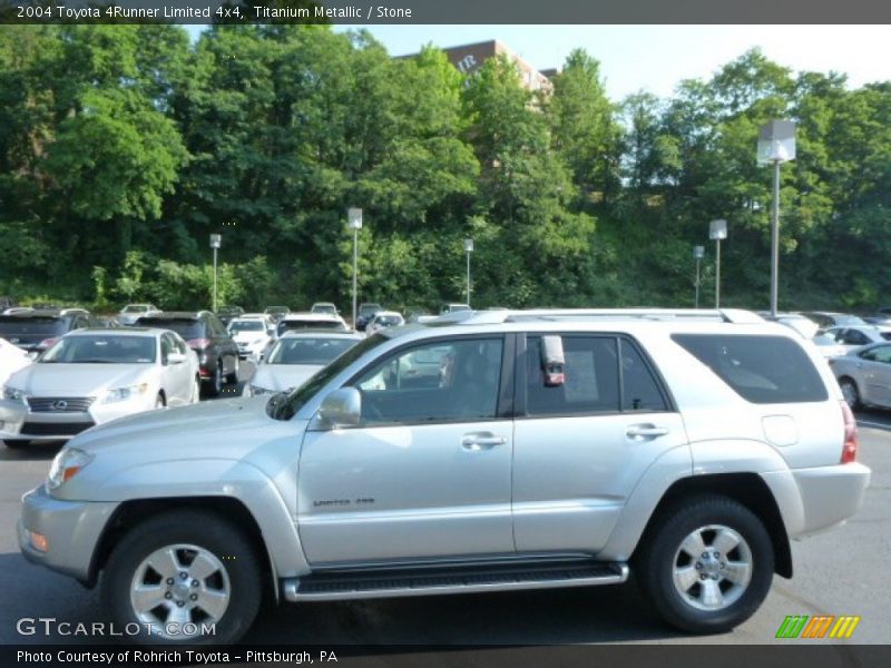 Titanium Metallic / Stone 2004 Toyota 4Runner Limited 4x4