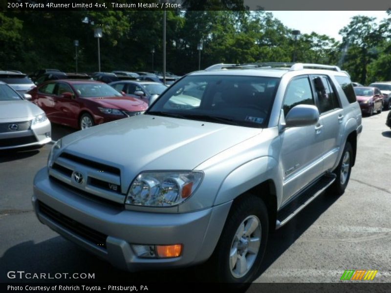 Titanium Metallic / Stone 2004 Toyota 4Runner Limited 4x4