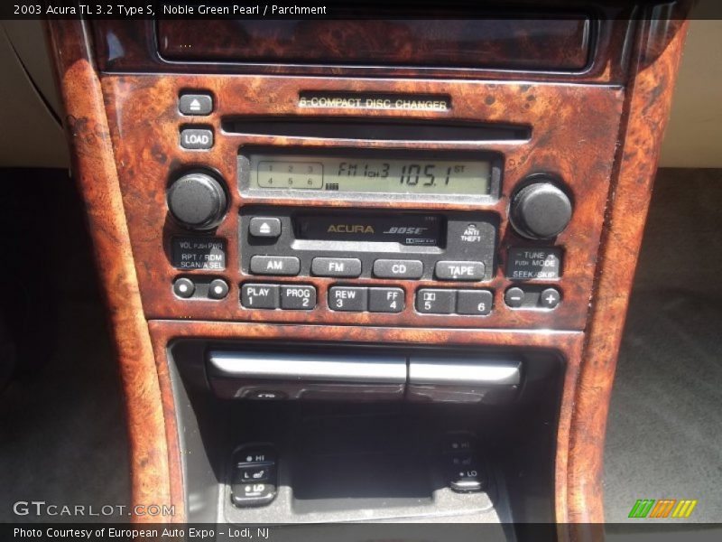 Audio System of 2003 TL 3.2 Type S
