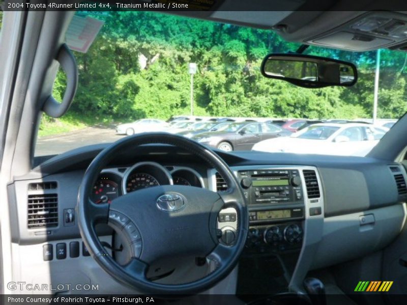 Titanium Metallic / Stone 2004 Toyota 4Runner Limited 4x4