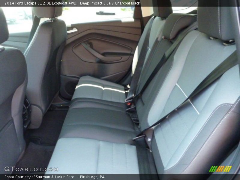 Rear Seat of 2014 Escape SE 2.0L EcoBoost 4WD