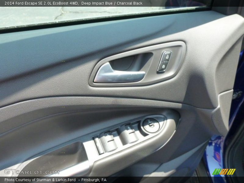 Deep Impact Blue / Charcoal Black 2014 Ford Escape SE 2.0L EcoBoost 4WD