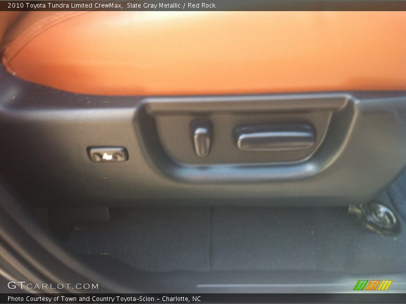 Slate Gray Metallic / Red Rock 2010 Toyota Tundra Limited CrewMax