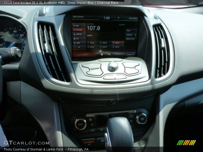 Deep Impact Blue / Charcoal Black 2014 Ford Escape SE 2.0L EcoBoost 4WD