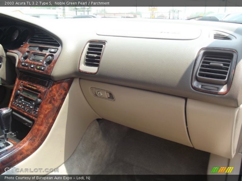Noble Green Pearl / Parchment 2003 Acura TL 3.2 Type S