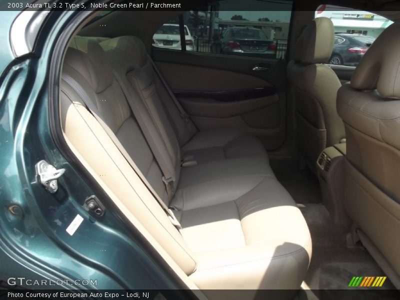 Noble Green Pearl / Parchment 2003 Acura TL 3.2 Type S