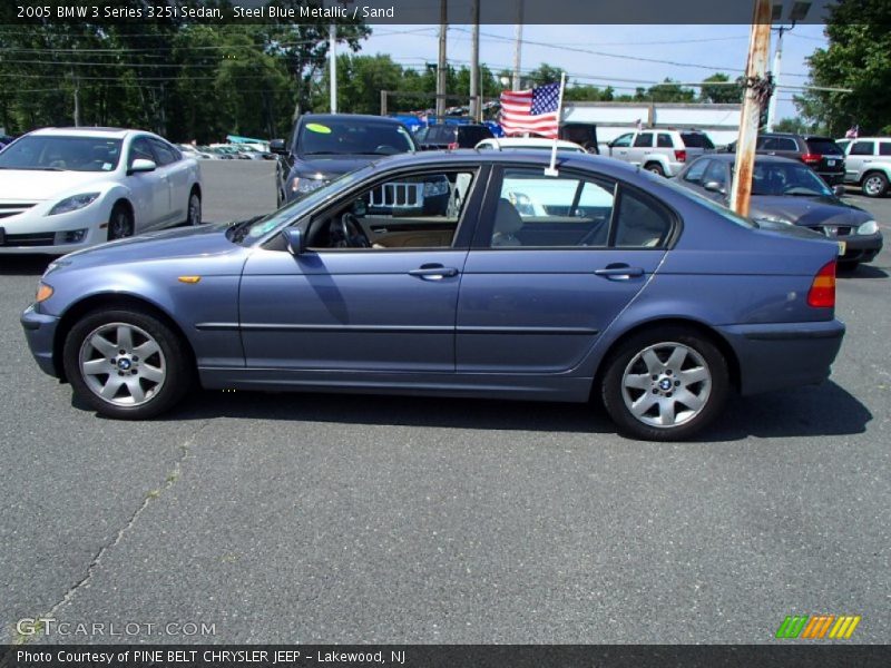  2005 3 Series 325i Sedan Steel Blue Metallic