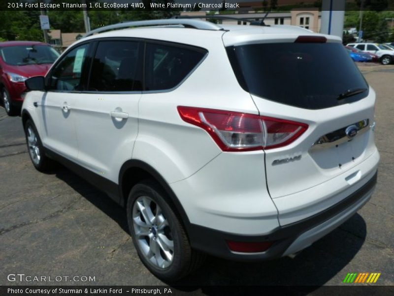  2014 Escape Titanium 1.6L EcoBoost 4WD White Platinum