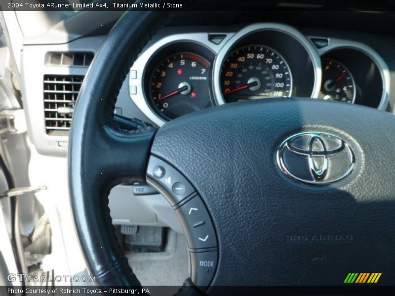 Titanium Metallic / Stone 2004 Toyota 4Runner Limited 4x4