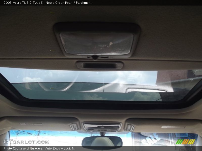 Noble Green Pearl / Parchment 2003 Acura TL 3.2 Type S