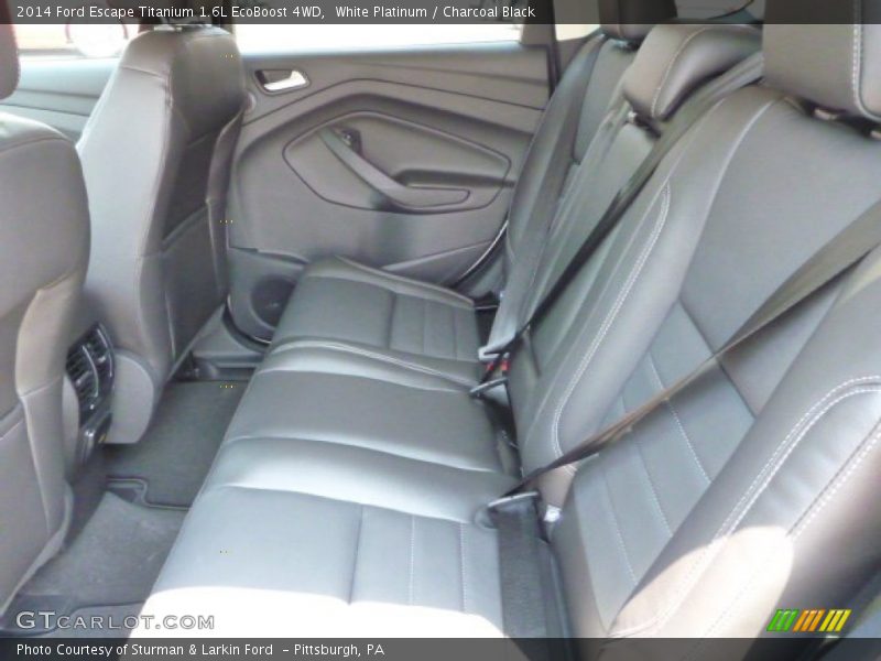 Rear Seat of 2014 Escape Titanium 1.6L EcoBoost 4WD