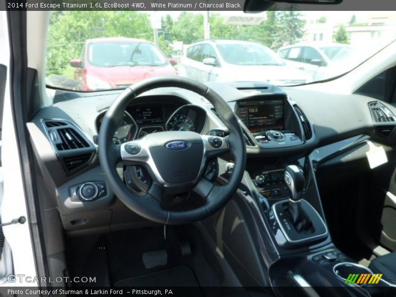 Dashboard of 2014 Escape Titanium 1.6L EcoBoost 4WD
