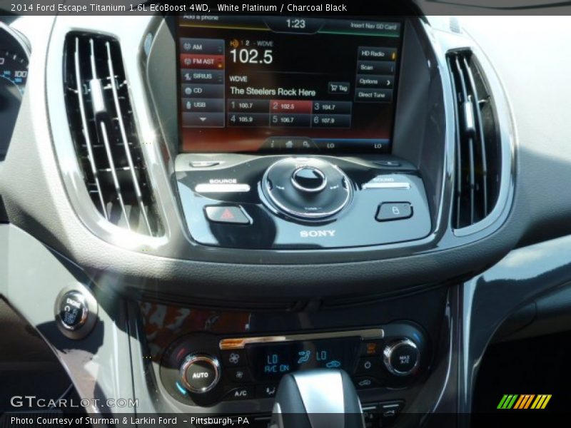 Controls of 2014 Escape Titanium 1.6L EcoBoost 4WD