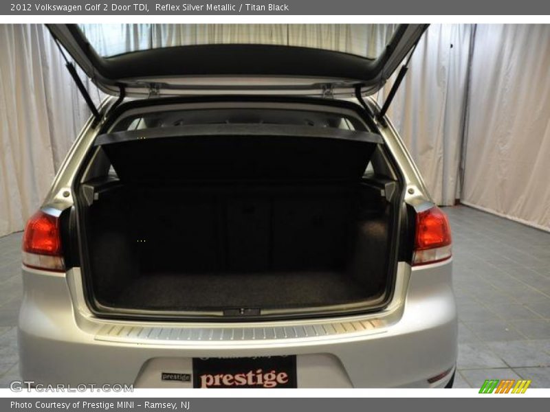 Reflex Silver Metallic / Titan Black 2012 Volkswagen Golf 2 Door TDI