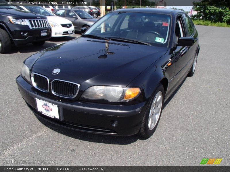 Jet Black / Black 2005 BMW 3 Series 325i Sedan