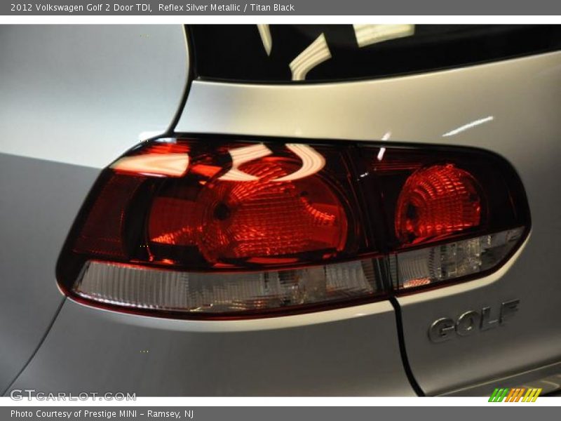 Reflex Silver Metallic / Titan Black 2012 Volkswagen Golf 2 Door TDI