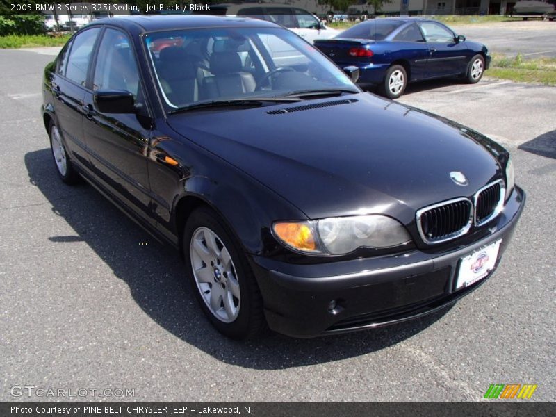 Jet Black / Black 2005 BMW 3 Series 325i Sedan