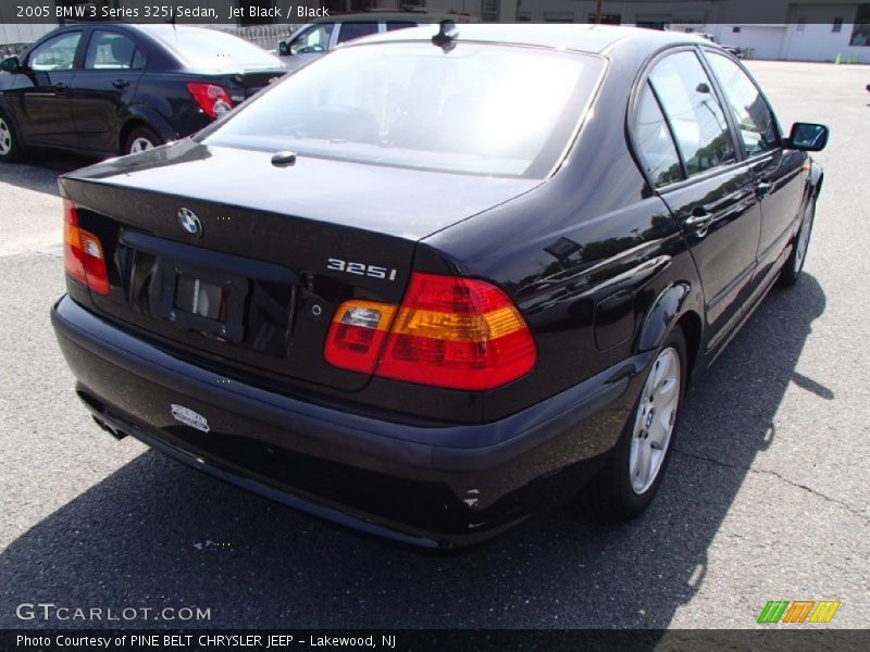 Jet Black / Black 2005 BMW 3 Series 325i Sedan