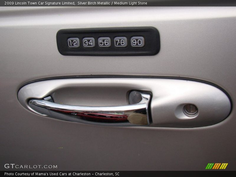 Silver Birch Metallic / Medium Light Stone 2009 Lincoln Town Car Signature Limited