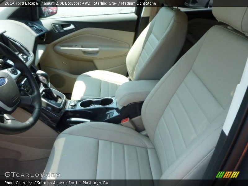 Front Seat of 2014 Escape Titanium 2.0L EcoBoost 4WD