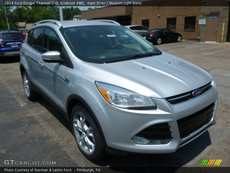 Front 3/4 View of 2014 Escape Titanium 2.0L EcoBoost 4WD
