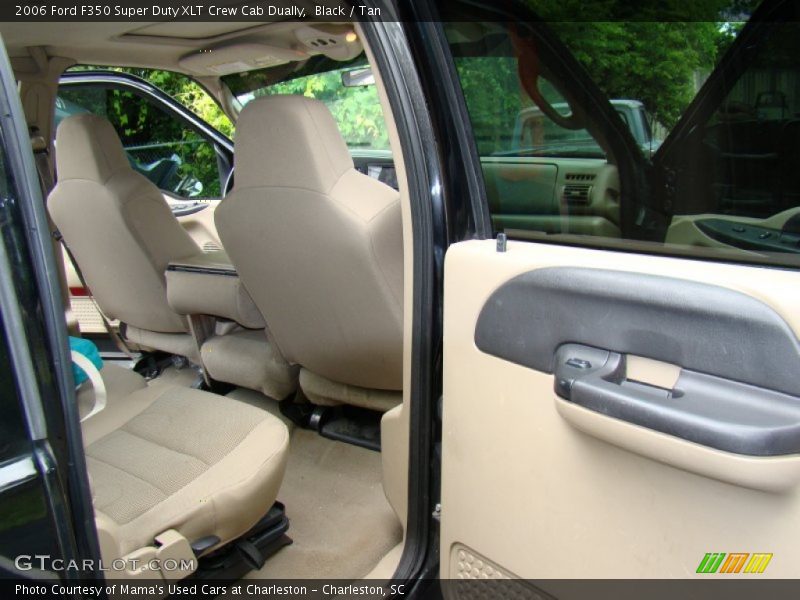 Black / Tan 2006 Ford F350 Super Duty XLT Crew Cab Dually