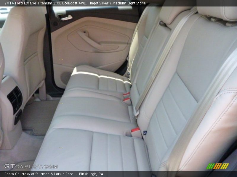 Rear Seat of 2014 Escape Titanium 2.0L EcoBoost 4WD