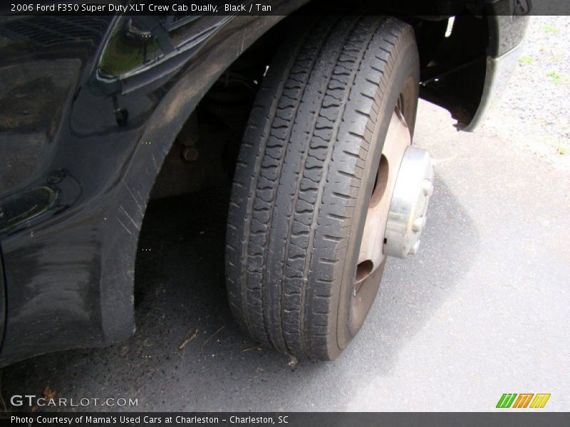Black / Tan 2006 Ford F350 Super Duty XLT Crew Cab Dually