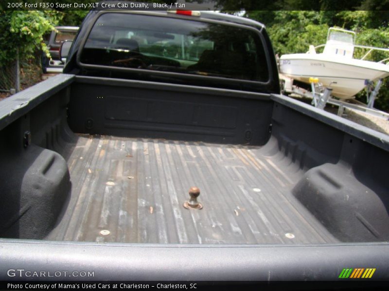 Black / Tan 2006 Ford F350 Super Duty XLT Crew Cab Dually