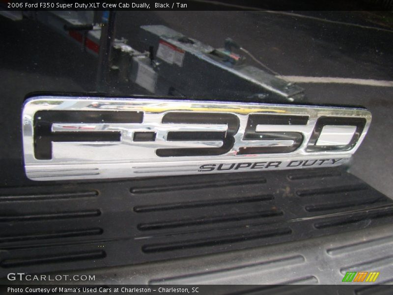Black / Tan 2006 Ford F350 Super Duty XLT Crew Cab Dually