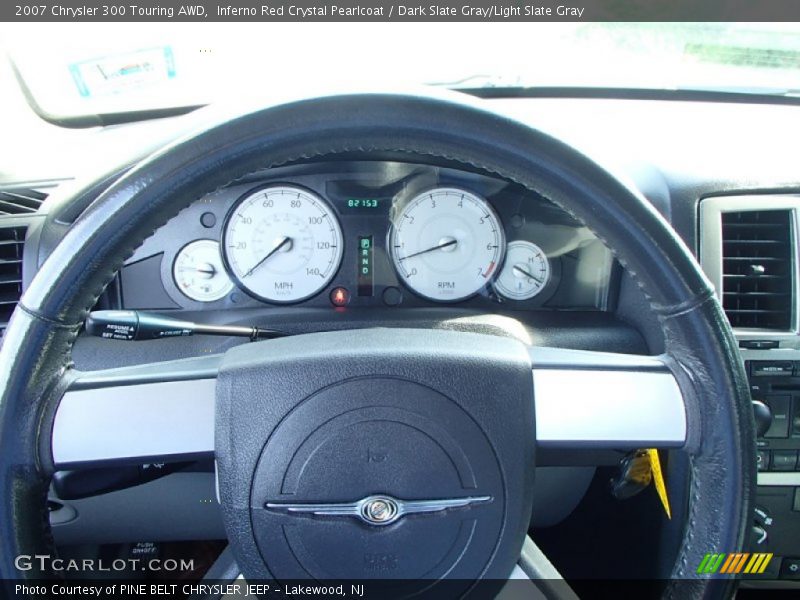Inferno Red Crystal Pearlcoat / Dark Slate Gray/Light Slate Gray 2007 Chrysler 300 Touring AWD