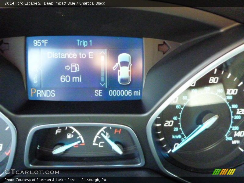  2014 Escape S S Gauges
