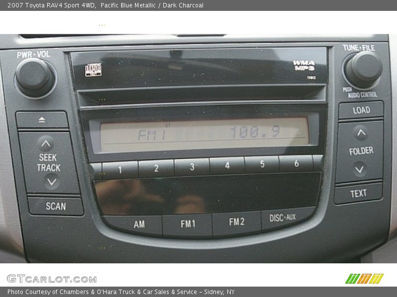 Pacific Blue Metallic / Dark Charcoal 2007 Toyota RAV4 Sport 4WD