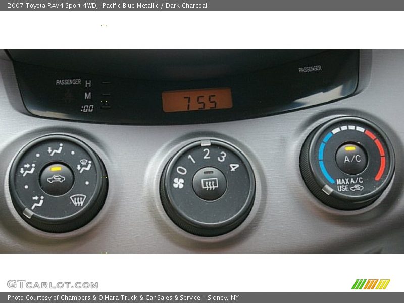 Pacific Blue Metallic / Dark Charcoal 2007 Toyota RAV4 Sport 4WD