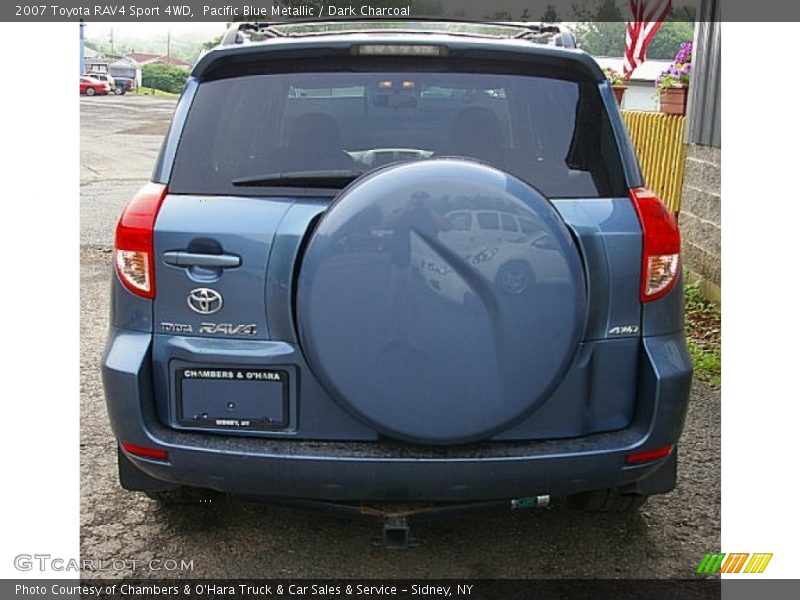 Pacific Blue Metallic / Dark Charcoal 2007 Toyota RAV4 Sport 4WD