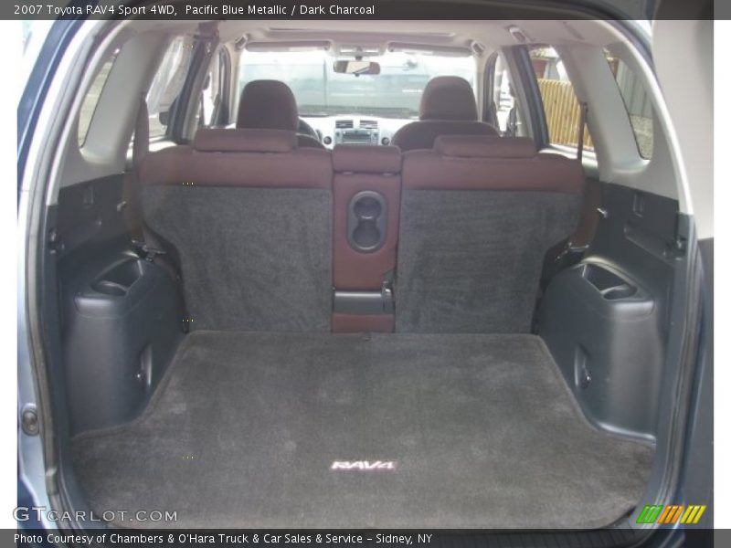 Pacific Blue Metallic / Dark Charcoal 2007 Toyota RAV4 Sport 4WD