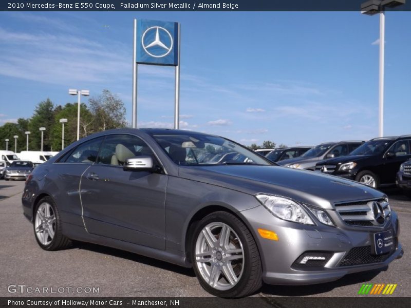 Front 3/4 View of 2010 E 550 Coupe