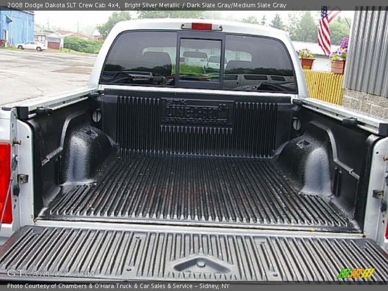 Bright Silver Metallic / Dark Slate Gray/Medium Slate Gray 2008 Dodge Dakota SLT Crew Cab 4x4