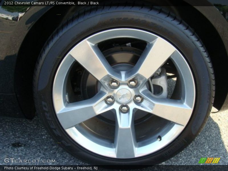 Black / Black 2012 Chevrolet Camaro LT/RS Convertible