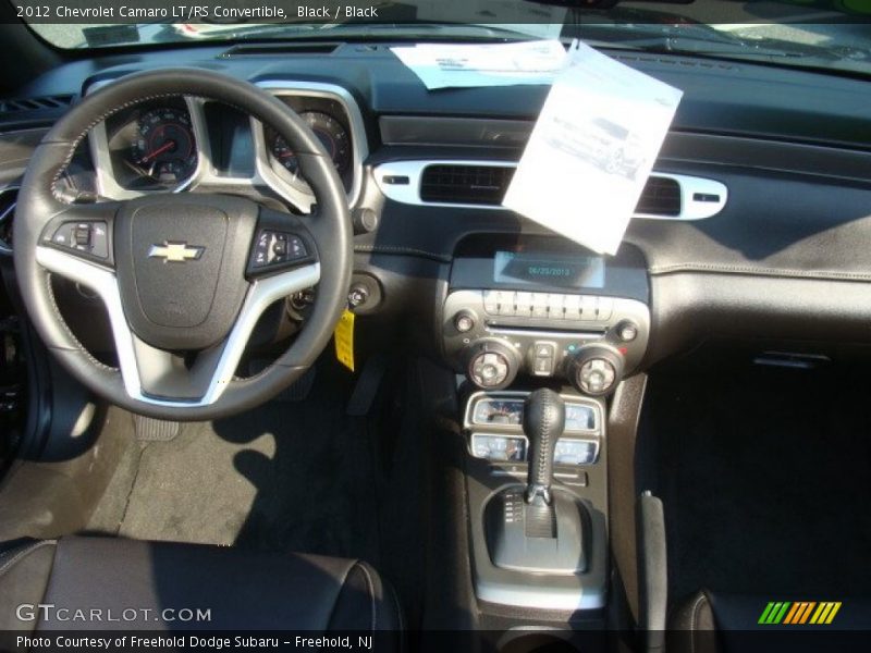 Black / Black 2012 Chevrolet Camaro LT/RS Convertible