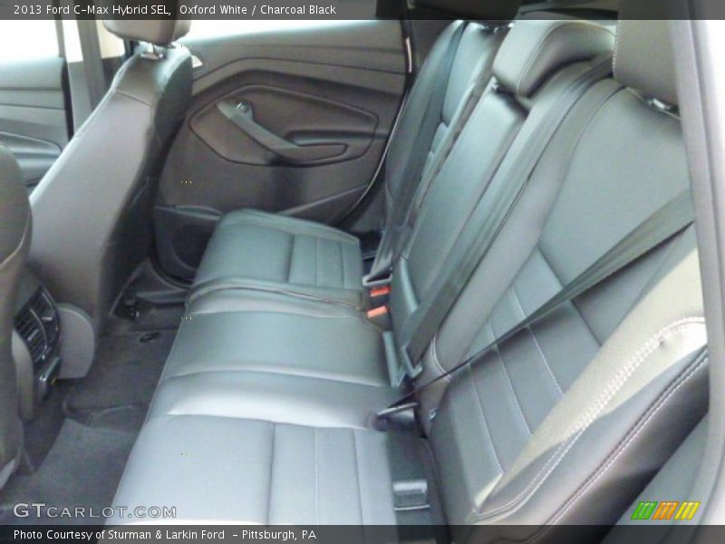 Oxford White / Charcoal Black 2013 Ford C-Max Hybrid SEL