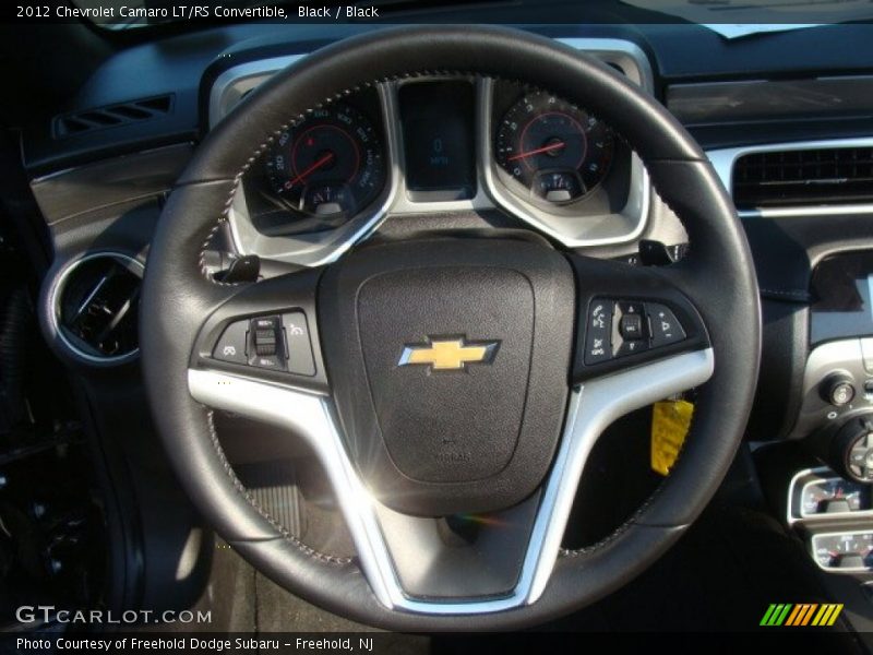 Black / Black 2012 Chevrolet Camaro LT/RS Convertible