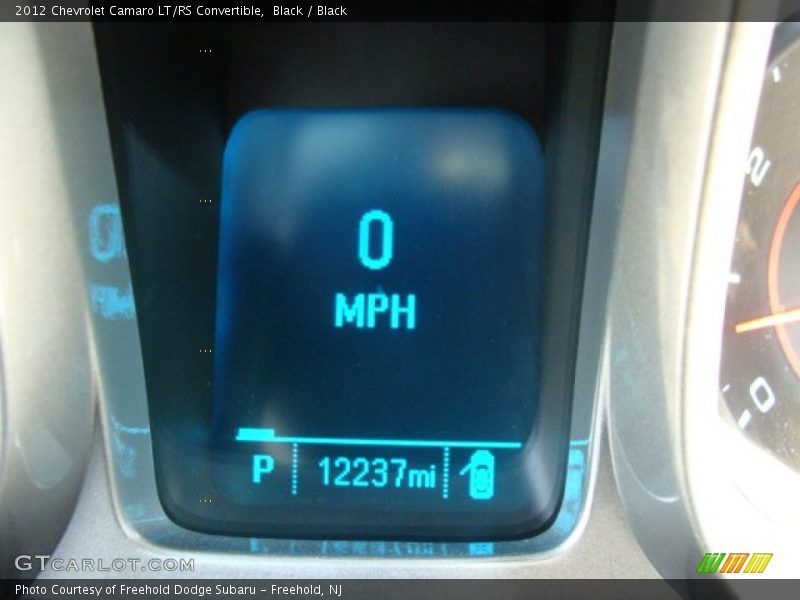 Black / Black 2012 Chevrolet Camaro LT/RS Convertible