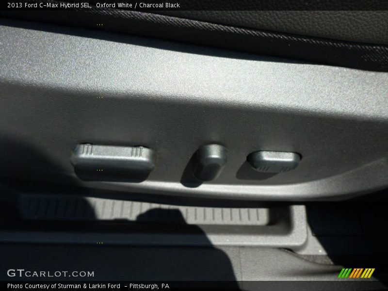 Oxford White / Charcoal Black 2013 Ford C-Max Hybrid SEL