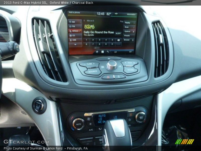 Oxford White / Charcoal Black 2013 Ford C-Max Hybrid SEL