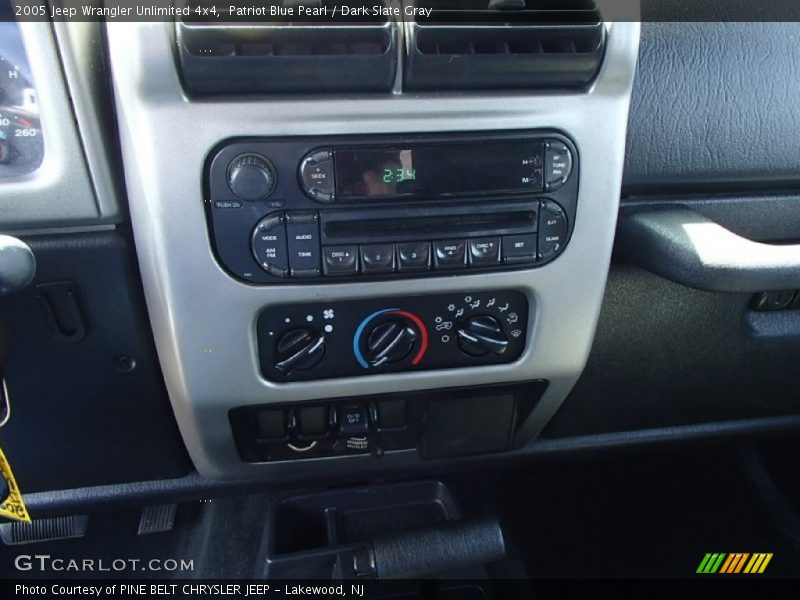 Patriot Blue Pearl / Dark Slate Gray 2005 Jeep Wrangler Unlimited 4x4