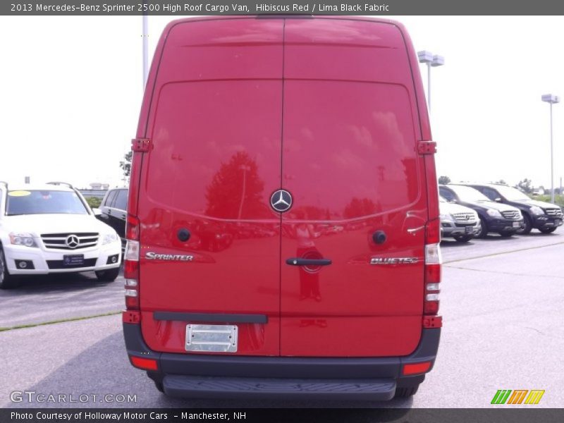 Hibiscus Red / Lima Black Fabric 2013 Mercedes-Benz Sprinter 2500 High Roof Cargo Van